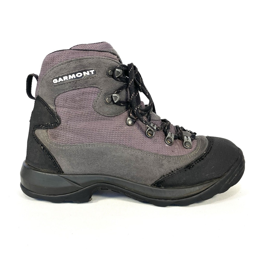 Garmont Hiking Boots Womens 8.5 Gray Black Trail Trekking Outdoor EU 41